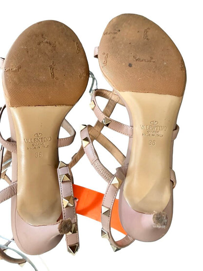 Rockstud Accent Leather