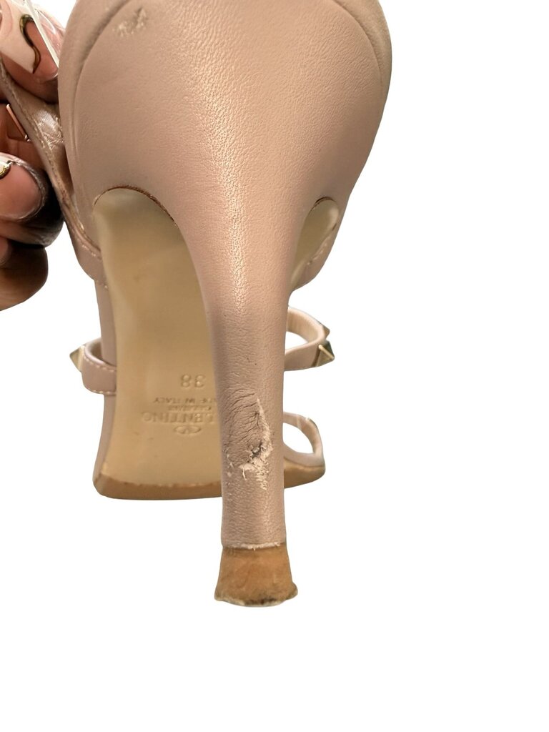 Rockstud Accent Leather
