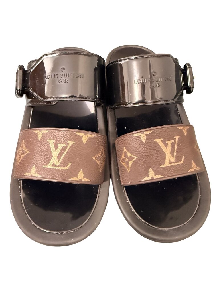 Sunbath flat mule w/box