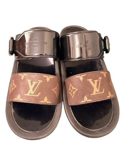 Sunbath flat mule w/box