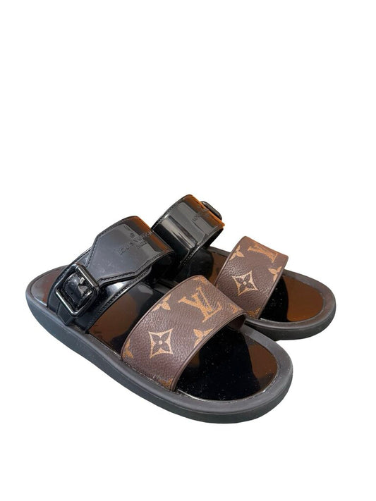 Sunbath flat mule w/box