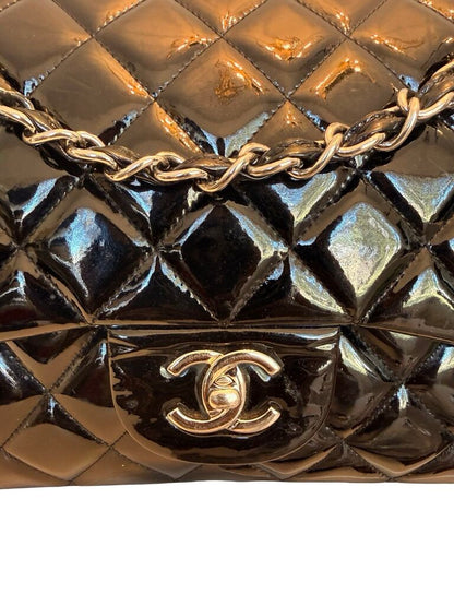 Patent Leather Class Jumbo Flap