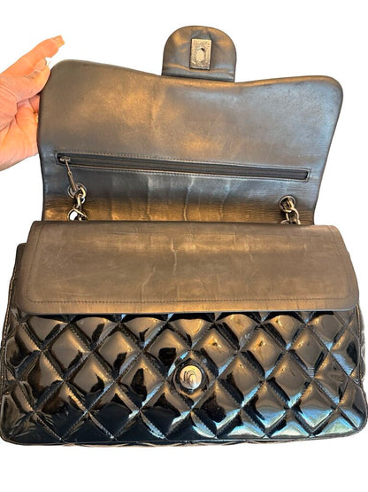 Patent Leather Class Jumbo Flap
